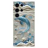 Love Dophins - Personalized Dolphin Full Print Phone Case