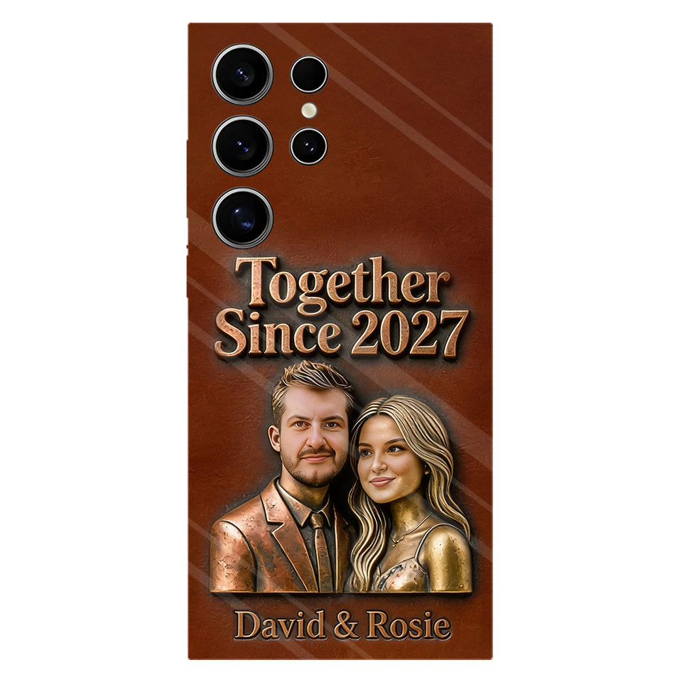 Together Since Custom Any Photo - Personalized Couple Full Print Phone Case