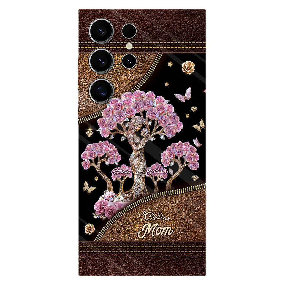 The Love Between Mother And Her Kids - Personalized Mother Full Print Phone Case