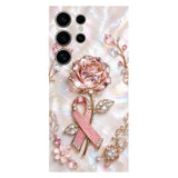 Faith Hope Love - Personalized Breast Cancer Awareness Full Print Phone Case & Phone Grip