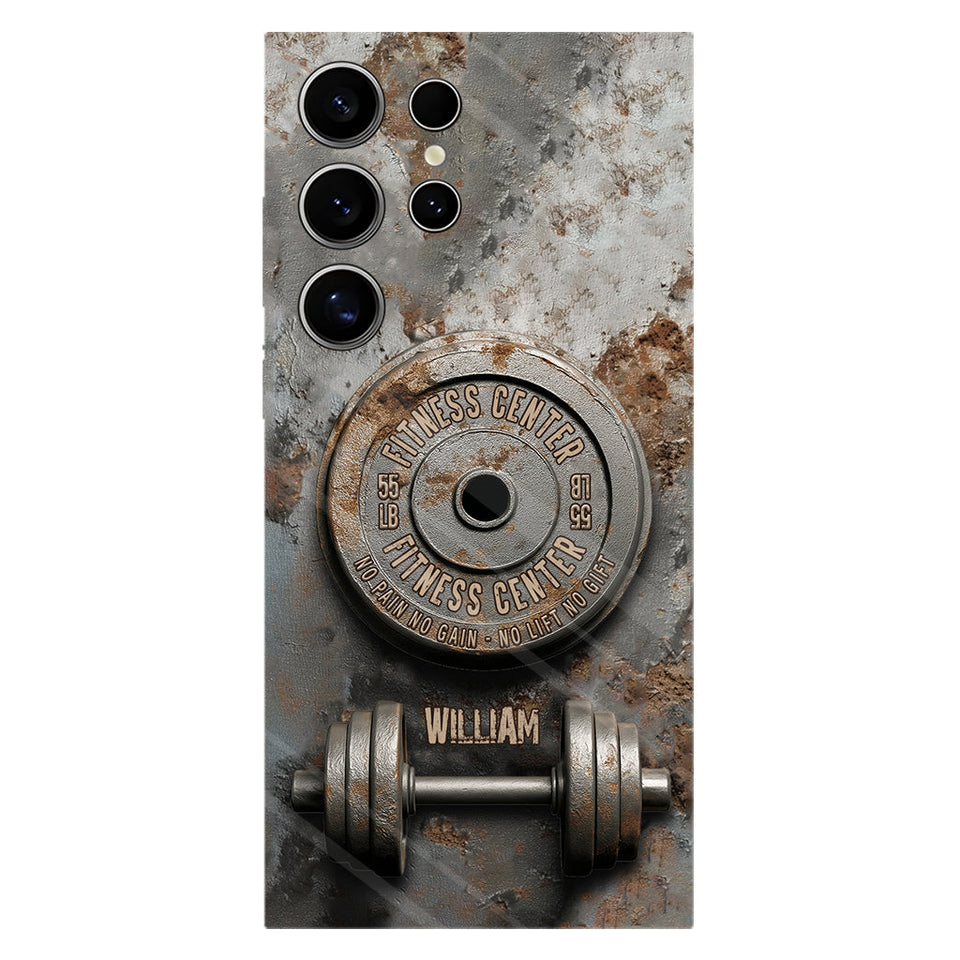 No Pain No Gain - Personalized Fitness Full Print Phone Case