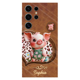 Cute Pig - Personalized Pig Lover Full Print Phone Case