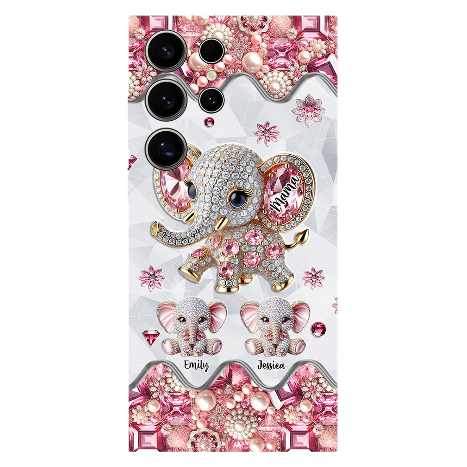 Best Mama Ever - Personalized Mother Full Print Phone Case