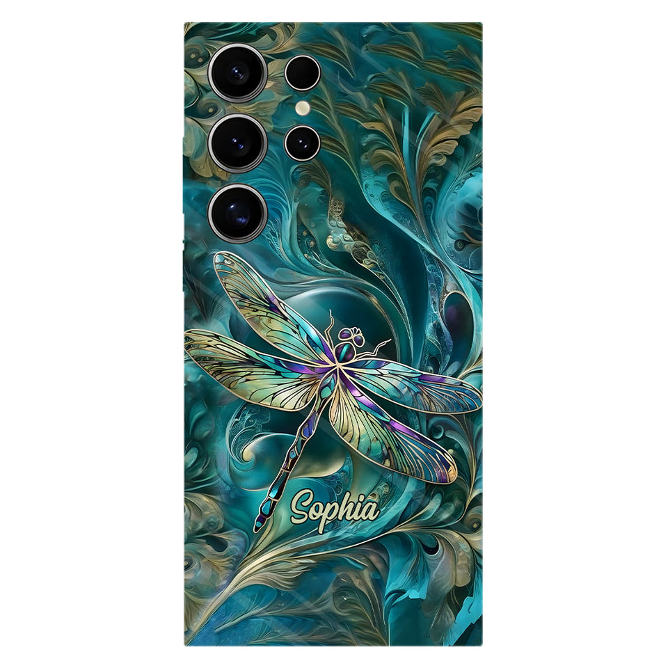 Beautiful Dragonfly - Personalized Dragonfly Full Print Phone Case