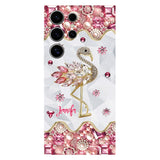 Just A Girl Who Loves Flamingos - Personalized Flamingo Full Print Phone Case