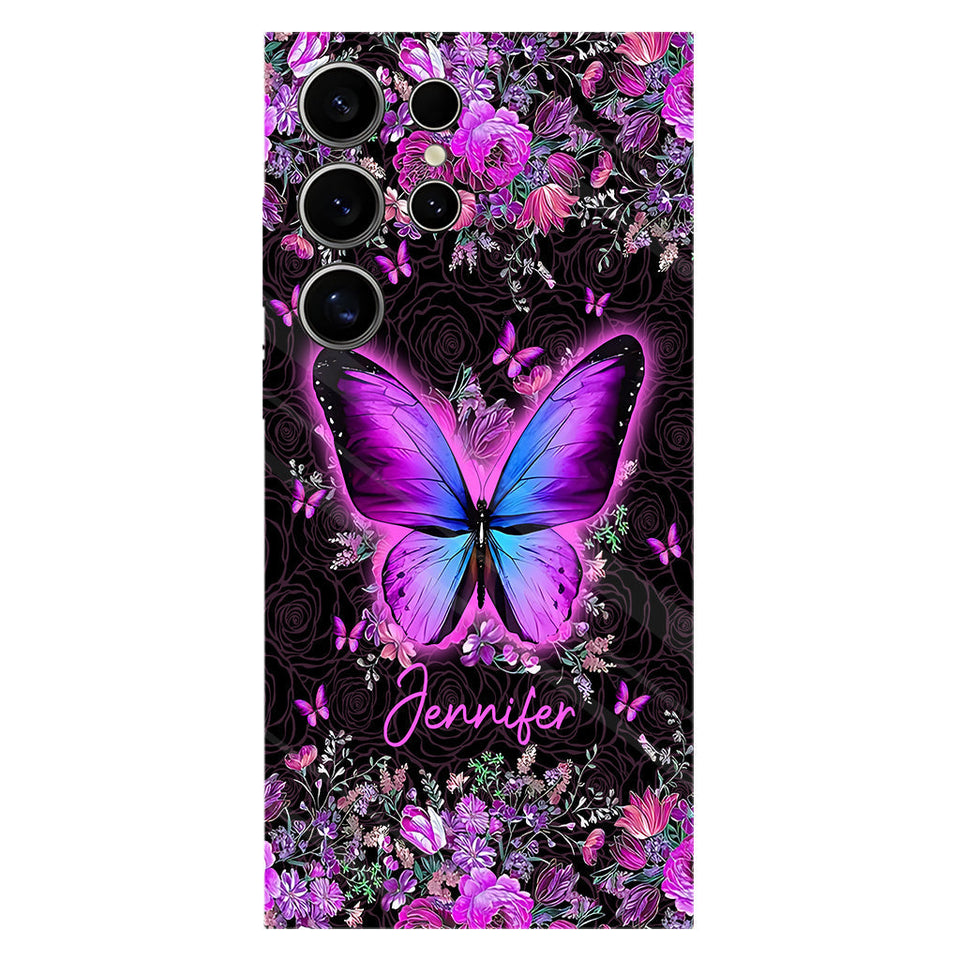Love Butterflies - Personalized Butterfly Full Print Phone Case