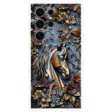Stunning Horse - Personalized Horse Full Print Phone Case