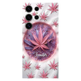 High Life - Personalized Weed Full Print Phone Case