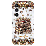 Just A Girl Who Loves Books - Personalized Book Full Print Phone Case