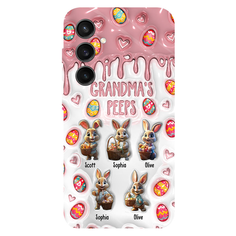 Grandma's Peeps - Personalized Grandma Full Print Phone Case
