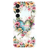 Grandma's Mom's Flowers - Personalized Grandma Full Print Phone Case