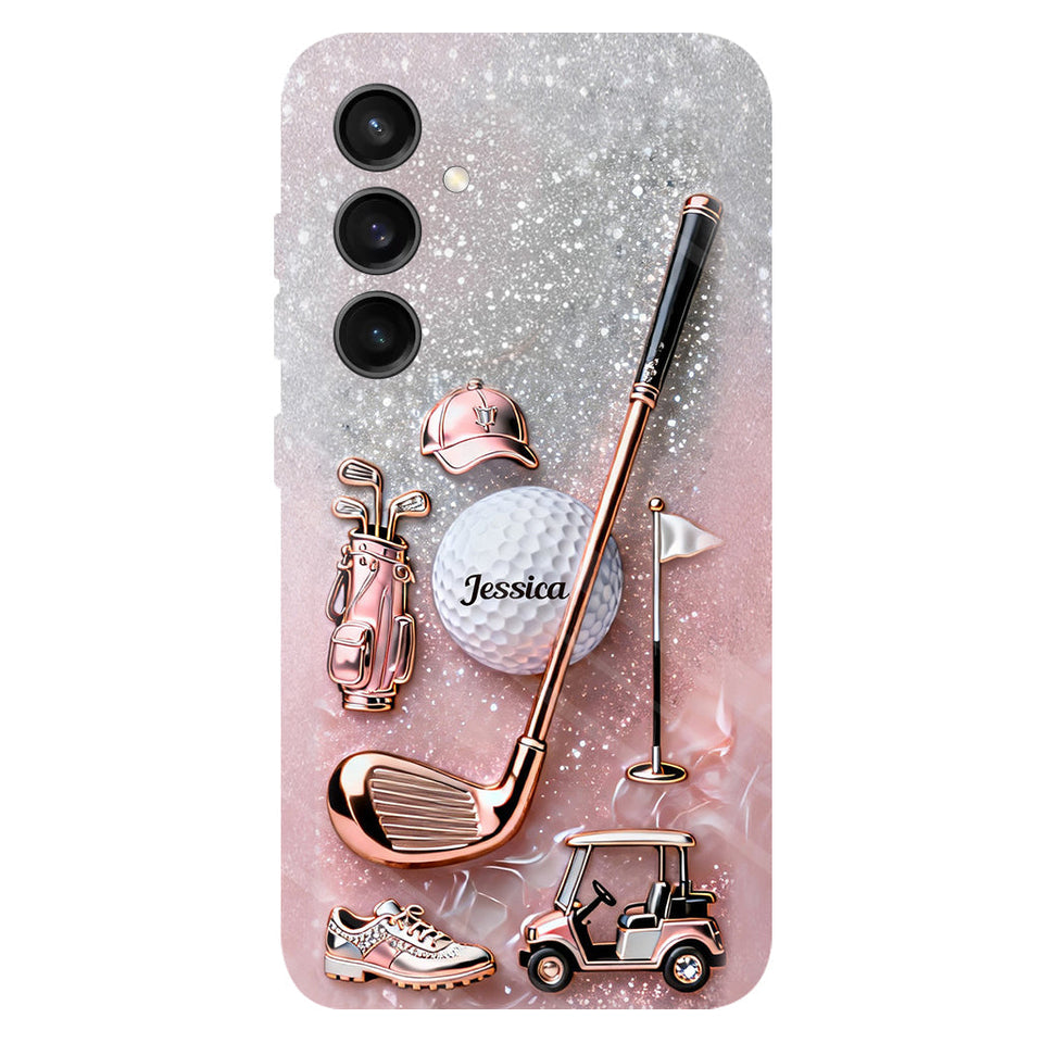 Love Golf - Personalized Golf Full Print Phone Case