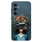 Just A Girl Who Loves Books - Personalized Book Full Print Phone Case