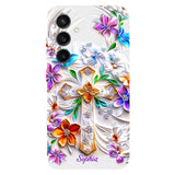 Croire - Coque de téléphone personnalisée avec impression chrétienne intégrale