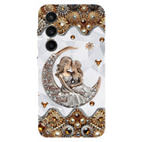 I Love You To The Moon And Back - Personalized Mother Full Print Phone Case