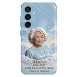 Coque de téléphone personnalisée avec photo - Un morceau de mon cœur - Souvenir personnalisé - Impression intégrale