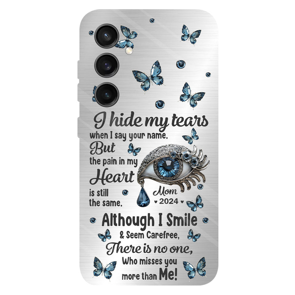 Mes larmes - Coque de téléphone personnalisée en hommage à mes larmes