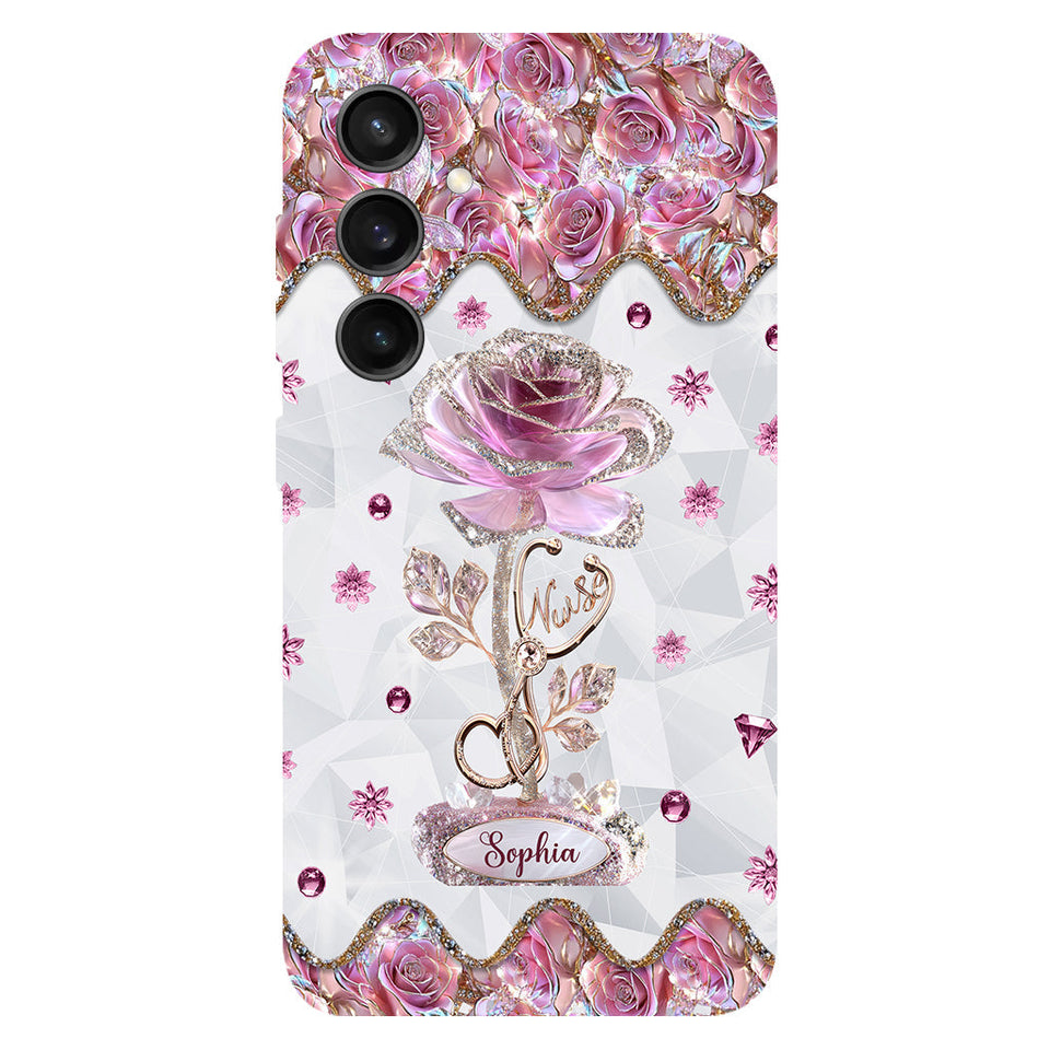 Nurse Life - Personalized Nurse Full Print Phone Case