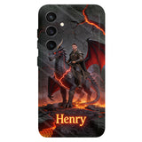 Flying With The Dragon - Personalized Dragon Full Print Phone Case