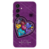 Grandma's Mom's Sweethearts - Personalized Grandma Full Print Phone Case