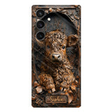 Baby Cow - Personalized Full Print Phone Case