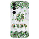 Grandma Of Little Turtles - Personalized Grandma Full Print Phone Case