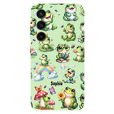 Just A Girl Who Loves Frogs - Personalized Frog Full Print Phone Case