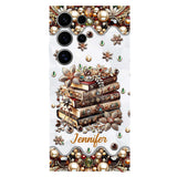 Just A Girl Who Loves Books - Personalized Book Full Print Phone Case