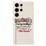 Teaching Is My Ministry - Personalized Teacher Full Print Phone Case