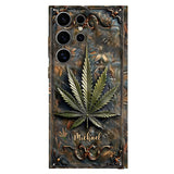 High Life - Personalized Weed Full Print Phone Case
