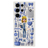 Nursing Is A Work Of Heart - Personalized Nurse Full Print Phone Case