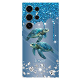 Beautiful Dolphins/ Turtles/ Whale... Gift For Sea Lover - Personalized Sea Lover Full Print Phone Case