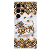 Love Dachshunds - Personalized Dog Full Print Phone Case