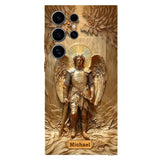 Archangel Michael - Personalized Christian Full Print Phone Case