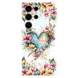 Grandma's Mom's Flowers - Personalized Grandma Full Print Phone Case