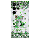 Just A Girl Who Loves Frogs - Personalized Frog Full Print Phone Case