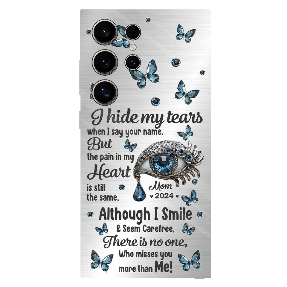 Mes larmes - Coque de téléphone personnalisée en hommage à mes larmes