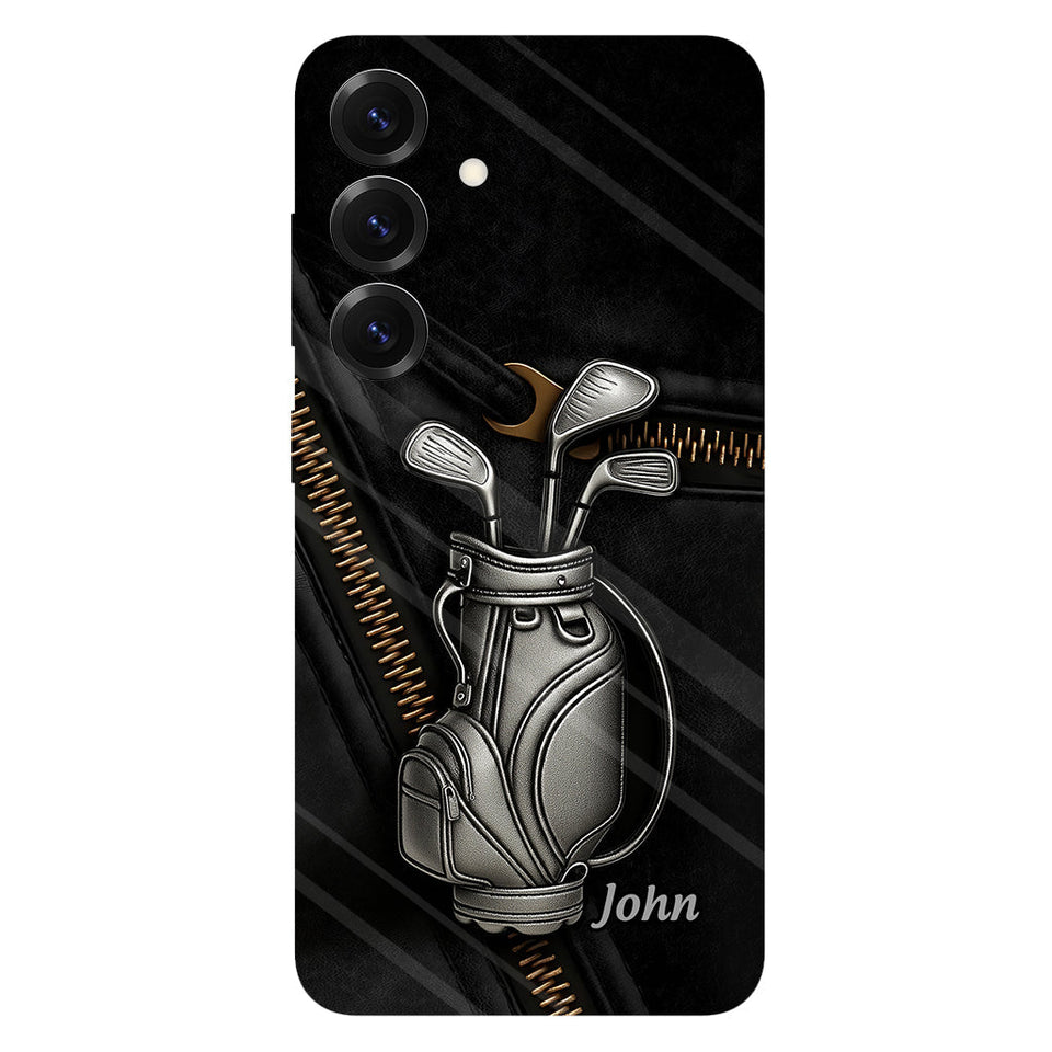 Golf Is A Good Walk Spoiled - Personalized Golf Full Print Phone Case