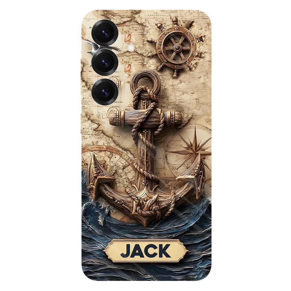 Proud Sailor - Personalized Boating Full Print Phone Case