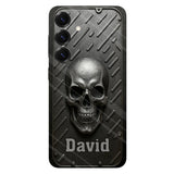 Hello Darkness - Personalized Skull Full Print Phone Case