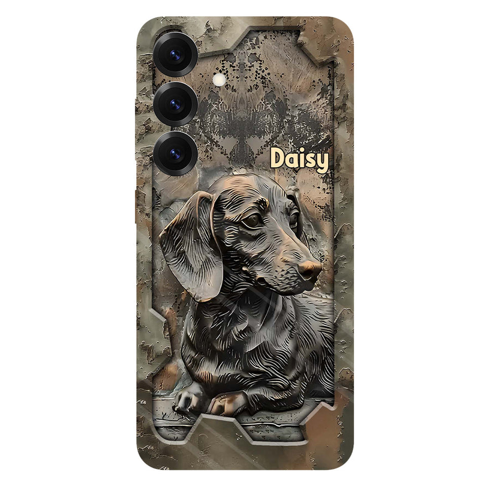 Life Is Better With My Dachshund - Personalized Dog Full Print Phone Case