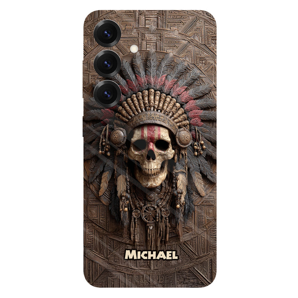 Proud Native - Personalized American Indian Full Print Phone Case