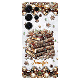 Just A Girl Who Loves Books - Personalized Book Full Print Phone Case