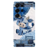 Cute Highland Cow - Personalized Highland Cow Full Print Phone Case