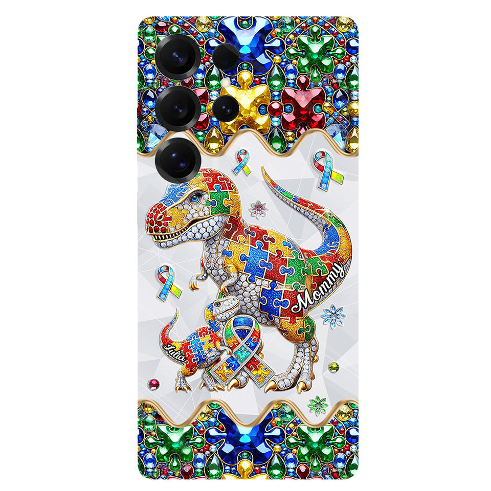 Strong Mama - Personalized Autism Awareness Full Print Phone Case