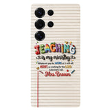 Teaching Is My Ministry - Personalized Teacher Full Print Phone Case