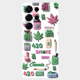 Stoner Chic - Personalized Weed Full Print Phone Case