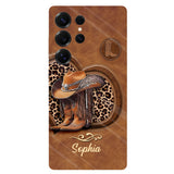 Cowgirl Boots - Personalized Cowgirl Full Print Phone Case
