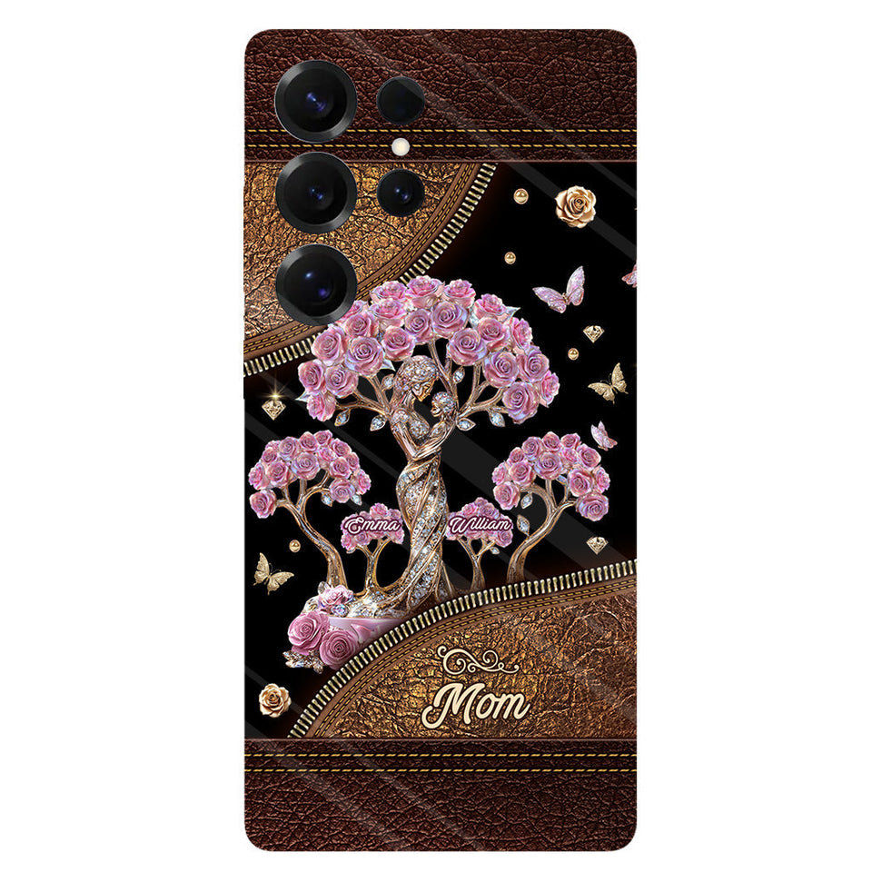 The Love Between Mother And Her Kids - Personalized Mother Full Print Phone Case