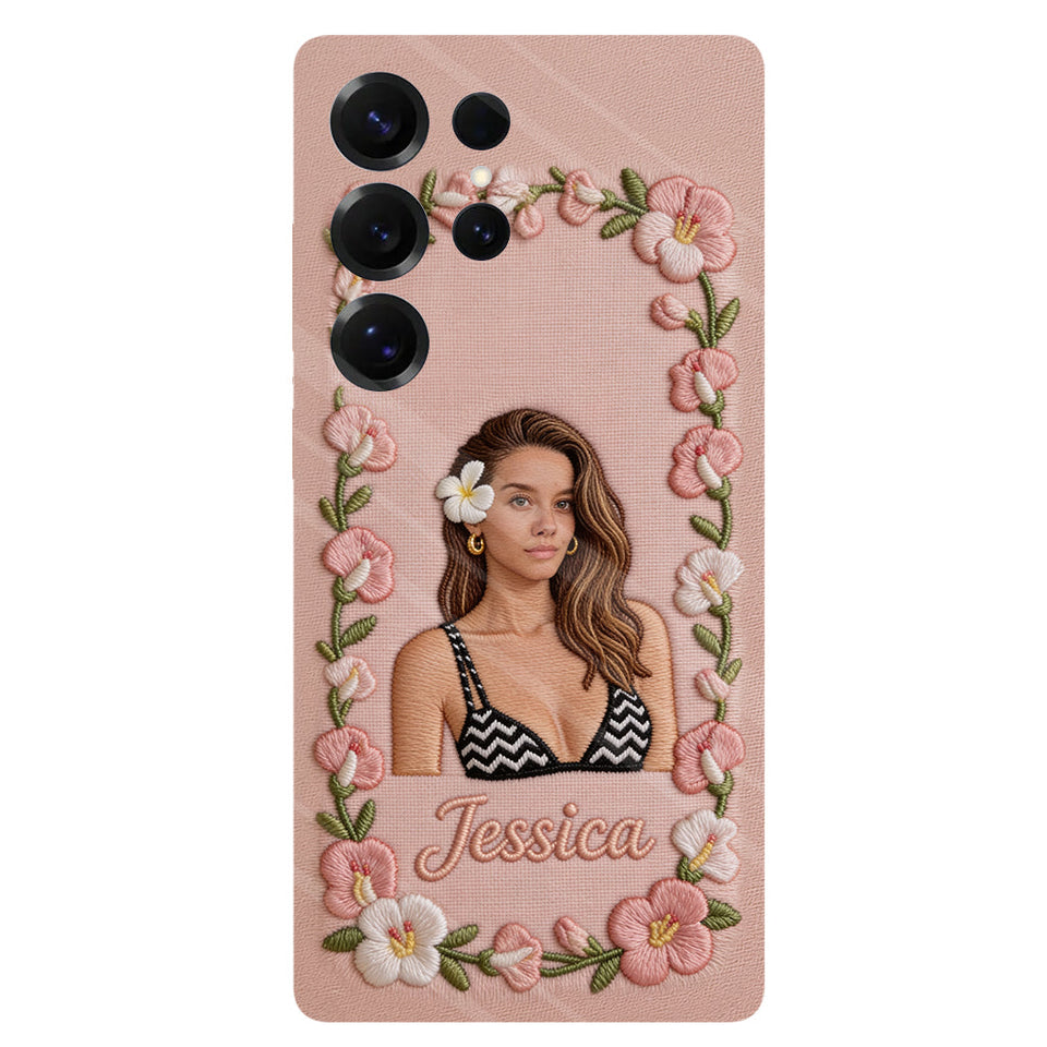 Birth Month Flower (Jan to Dec), Best Gift Idea - Personalized Birth Month Flower Full Print Phone Case